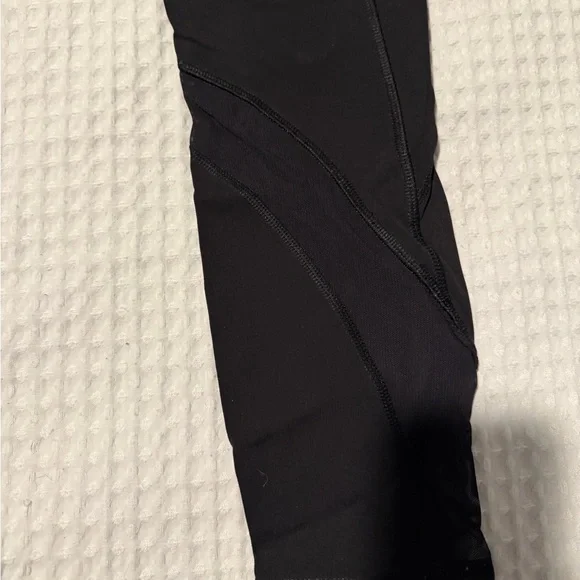 Lululemon Athletica Inspire Tight II (Mesh) Black Leggings - Picture 2 of 6